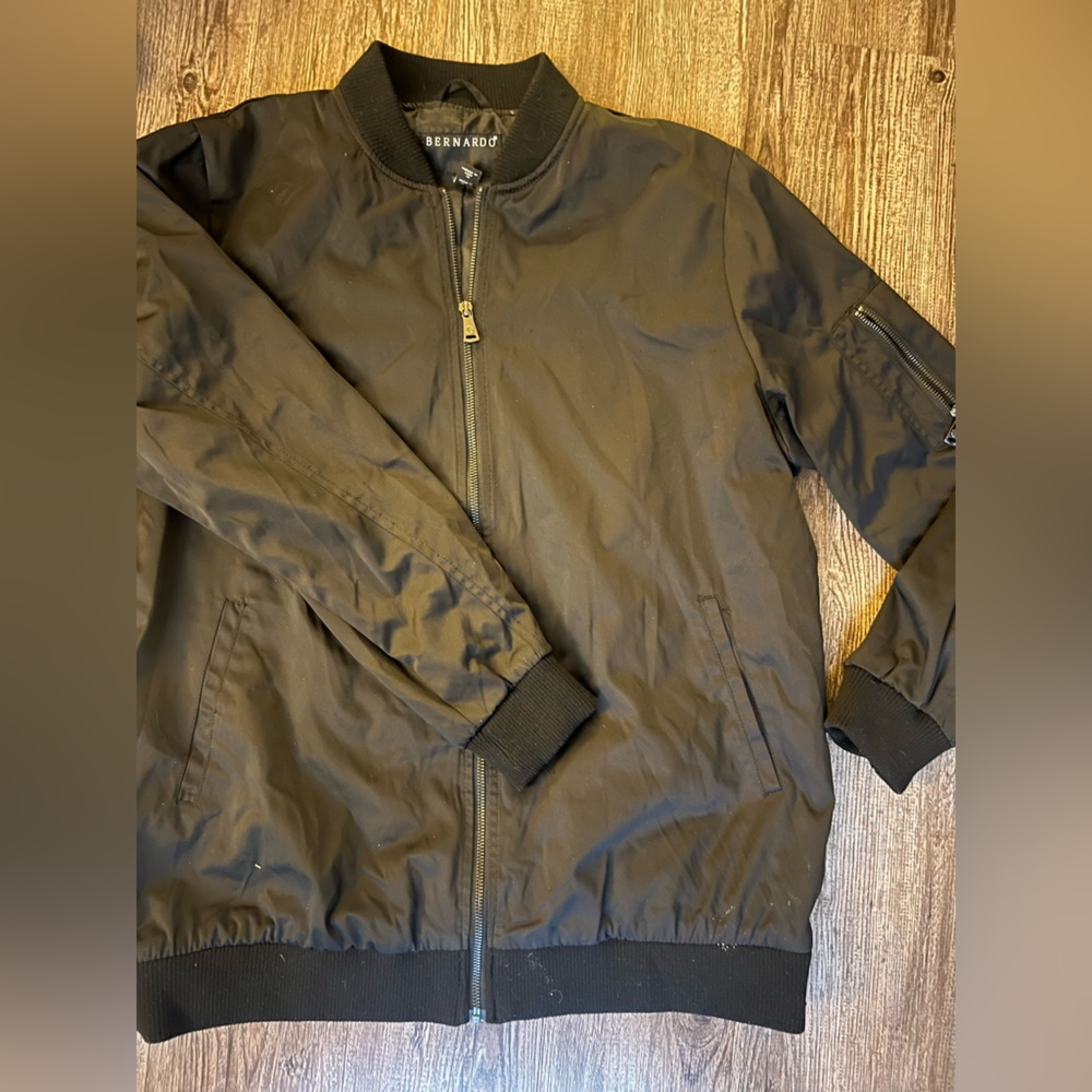 black jacket, bernardo